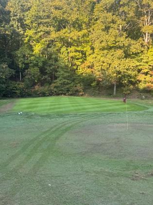 Valhalla Resort and Golf Club recently reseeded the golf course with AU Victory creeping bentgrass, a cultivar that can withstand high heat and humidity. SUBMITTED PHOTO