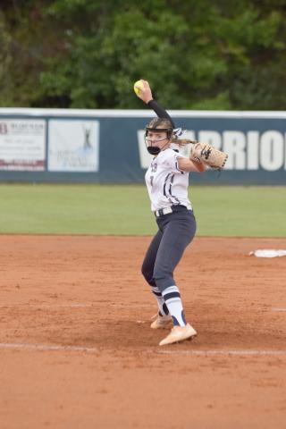 The Lady Warriors return a wealth of experience, including sophomore pitcher Reagan Dunagan. (Photo/Mark Turner)