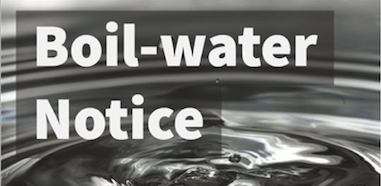 Boil water notice