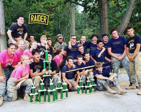 The White County High School JROTC Raider squad had another stellar effort at an event last weekeend at Grayson High School in Gwinnett County. Both the mixed team and male team brought home trophies. The male team finished third in CCR, PTT, and rope bridge, while the mixed team was first in the tire flip, PPT and CCR, and third in the team run and rope bridge. (Photo/WCHS)
