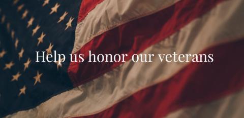In honor of those veterans living in White County who have served, or those from White County currently in any branch of the Armed Forces, the White County News will publish a special salute to veterans on Thursday, Nov. 7. Readers are invited to submit a photo of a living veterans or active member of the U.S. military who is from White County.