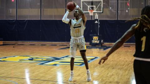 Marlon Allen had 12 points and three steals against Bryan College.