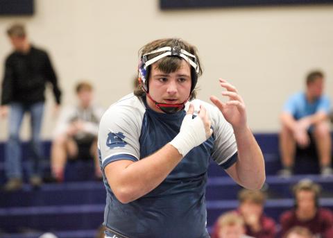 WCHS junior Devin Sullens and Sidney Sullens became the first brother/sister duo to advance to a championship match at the 2019 GSHA State Championships last February in Macon. (Photo/Staci Sulhoff)