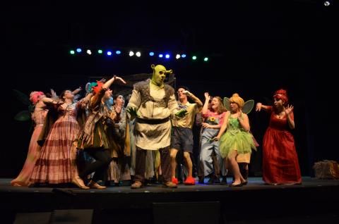Shrek: the Musical presented by Gateway Theatre Company begins tonight. (Photo/Stephanie Hill)