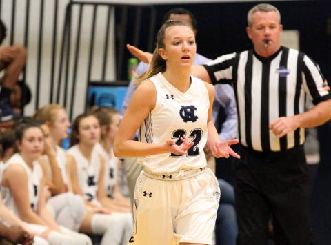 Rachel Lovell, above, along with Naomi Crumley, Bentley Cronic, and Ellie Gearing will be recognized during Senior Night festivities Friday night. Will Sampson and Marty James, the senior members of the WCHS boys' team, will also be honored during the ceremony. (Photo/Staci Sulhoff)