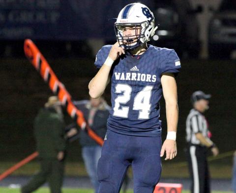Jesse Moose and the Warriors are set to begin the 2020 football season on Aug. 21. (Photo/Staci Sulhoff)