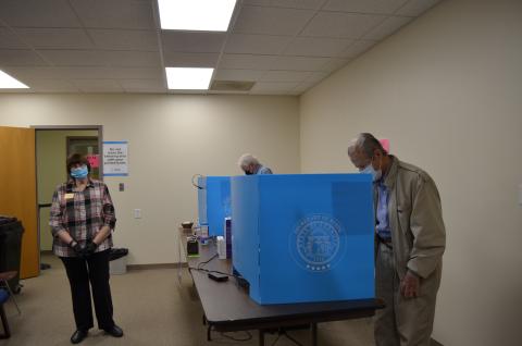 White County voters have already been busy with greater participation than usual in absentee balloting, as well as taking part in early in-person voting, which continues through this Friday, June 5. (File photo/Stephanie HIll)