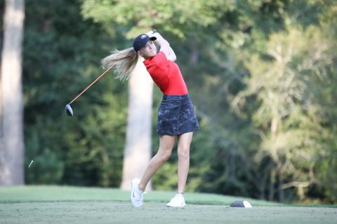 Caroline Craig won a state title during her prep career at White County High School.  (Photo/ UGA Sports Communications
