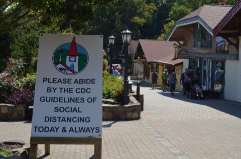 The open-air Oktoberfest in Helen this year will bring visitors and include COVID-19 precautions during the celebration. (Photo/Stephanie Hill)