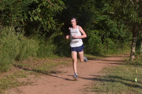 Eamonn O'Bryant had the best finish of the day for WCHS, placing 23rd overall in the boy's race.