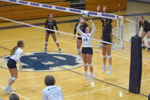 Freshman Linsey Burke surpassed the 500-assist mark last week during a win over Lumpkin County, setting a single-season school record. (Photo/Mark Turner)