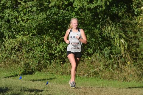 Reese Vandegriff, above, and the Lady Warriors are ranked fifth in the Class AAA poll. (Photo/Mark Turner)