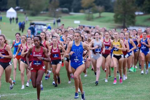 n November, Jenna Gearing lined up with some of the best runners in the nation at the SEC Cross Country Championships in Baton Rouge. La., and did something even she didn't expect, finishing second in the women's race behind Alabama's Mercy Chelangat.