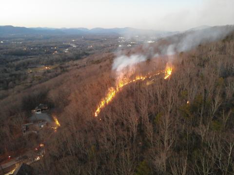 Photo courtesy White County Batt Chief, Drone Operations