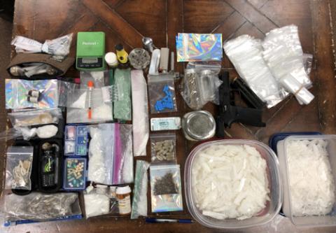 Three people have been arrested following a four-month drug investigation. (Photos courtesy of ARDEO)
