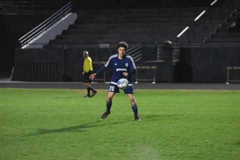Grayson Cathey, left, and the Warriors are the only unbeaten team in the region heading into the final two stretch of the regular season. (Photo/Mark Turner)