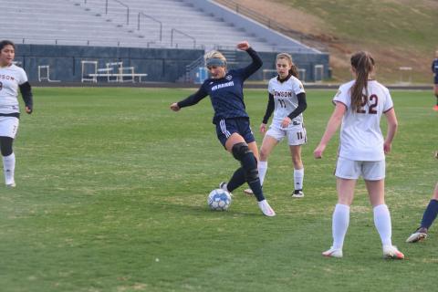 Madison Hunter, above, and the Lady Warriors are currently ranked No. 2 in the latest Class AAA polls. (Photo/Mark Turner)