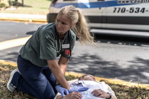 On Wednesday, March 31, Truett McConnell University’s Martha Rielin and Elizabeth Salmen School of Nursing will conduct a mass casualty emergency drill on the TMU campus from 1-3 p.m. as part of the university’s Disaster Preparedness Week. (Submitted photo)