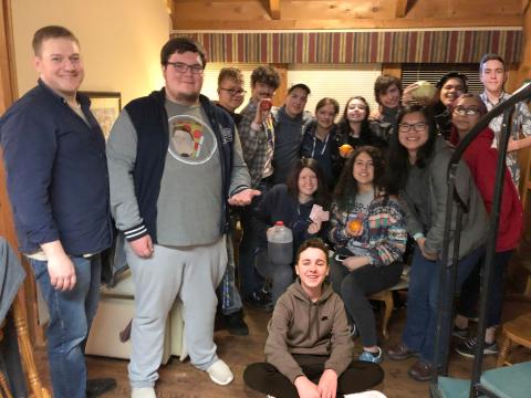 Shown in back, from left, are Robert Lundy, Daniel Myers, Daniel Ratigan, Ben Perrin, Blaze McCue, Annabelle Brackett, Mollie Cutchshaw, Jacob Thomasson, Kamrehn Sims, Griffin DeFoor; middle from left, Courtney Blalock, Alana Olson, Kayla Everett, Vanessa Nicholson; front row, Ollie Freeman. Not pictured are Bailey Hulsey, Gabe Talafous, Jackson Rowland. (Submitted photo)