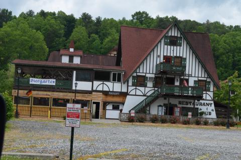 The Hayloft Restaurant in Helen. 