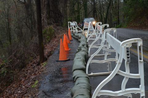 Repairs to Ridge Road in Helen are set to begin July 11. (File photo/Stephanie Hill)