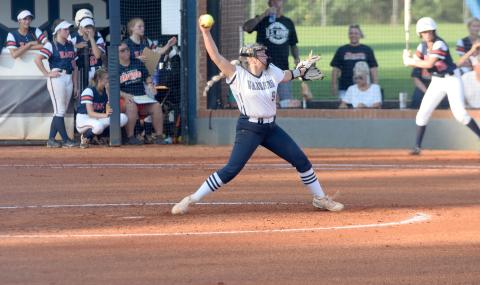 Annika Vandiver picked up the win over Gilmer County. (Photo/Mark Turner)