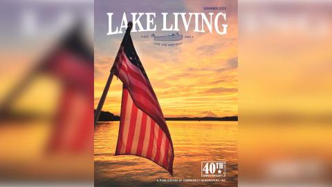 Winner of the Lake Living cover contest will win $100.