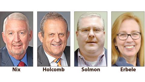 Four seats up for election between county commission, board of education