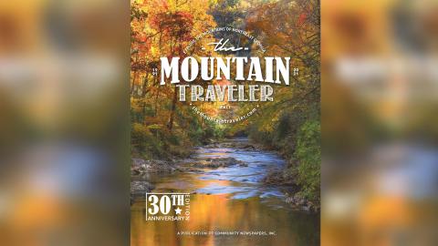 Shown is the 2021 fall Mountain Traveler cover, captured by photographer Melissa Elzey of Clayton. Elzey won $100 for her winning cover entry.
