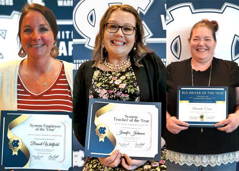Brandi Whitfield (left), Jennifer Johnson (middle), and Amanda Evans (Right). (Photos/William Sperin)