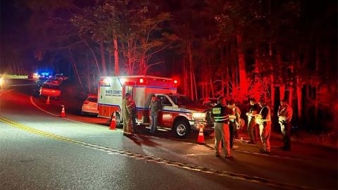 Rescue Workers from 19 area agencies responded to an emergency call on May 20. 