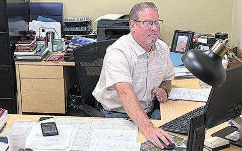 Darrell Westmoreland became Helen’s new city manager after Jerry Elkins retired in December.
