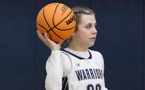 Chandler Weaver and the Lady Warriors take on West Hall Friday on Senior Night.  (Photo/Staci Sulhoff)