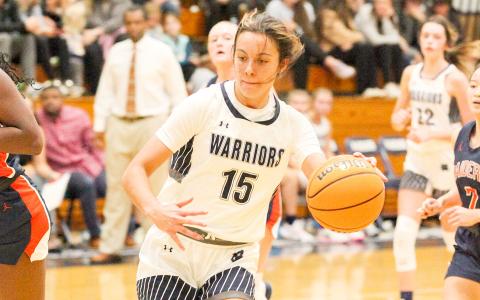 Naomi Roberts had 11 points in the region game against Lumpkin County. (Photo/Staci Sulhoff)