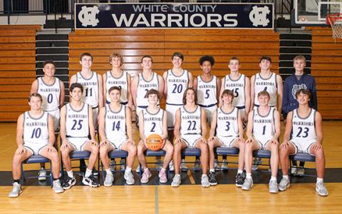The White County Warriors won the school's first region championship, knocking off Gilmer High School in the 7-AAA title game in late February. The Warriors advanced to the state tournament for the third year in a row under head coach Robbie Bailey, which is also a first for the boy's program. (Photo/Staci Suhoff)