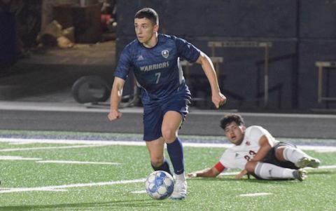Cohen Cantrell was the lone Warrior named to the Boy's All-Region first team.
