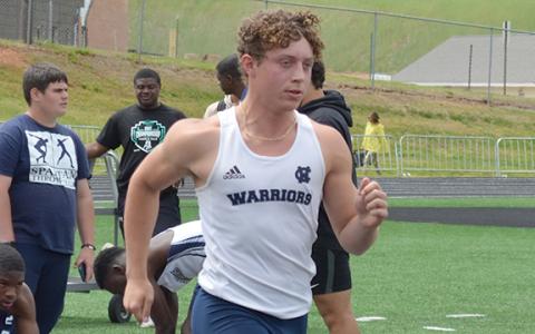 Cam Wilson qualified for the state meet in both spring events during the sectional.