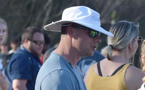 Jake Cantrell spent 16 years in the WCHS track program. (Photo/Mark Turner)