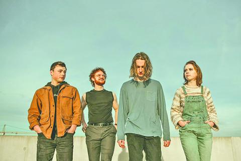 Steady the Wave — Caleb Giles, Nate Loper, Trey Fuller and Elizabeth Futch — will have their debut performance at the Business Block Party. (Photo/submitted)