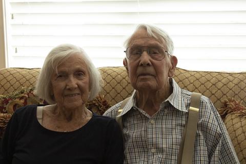 Hoyt and Imogene Autry in their home in Cleveland. (Photo/Noah Johnson)