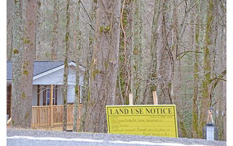 February: Many in the community have begun to dread seeing the yellow signs pop up that indicate someone is requesting a conditional-use permit for short term rental. (Photo/Linda Erbele)