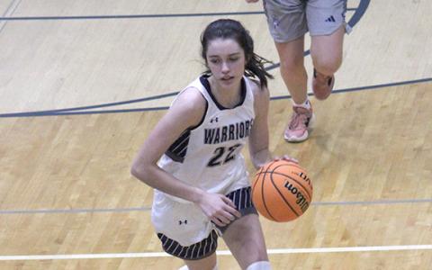 Kylie Watkins, above, was one of three players along with Emma Lightsey and Aubrey Free, to make the All-Tournament team at the Florida event. (Photo/Eli Shoemake)