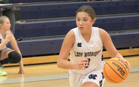 Ansleigh Vandiver and the Lady Warriors took on Fannin County in the semifinals Wednesday in Cleveland.