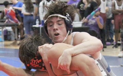 White County High School's Christian Keheley won the 157-pound title last weekend at the Class AAA State Sectional in Dahlonega. (Photo/Mark Turner)