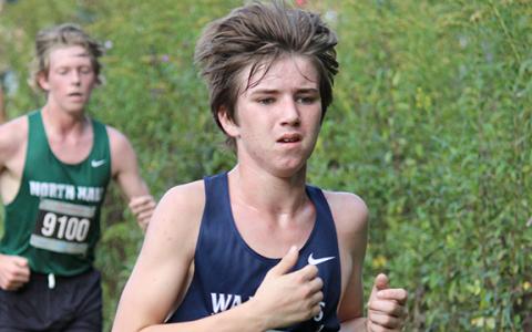 WCHS senior Aiden Pickett was one of a large group of local runners in this year's event.  (Photo/Mark Turner)