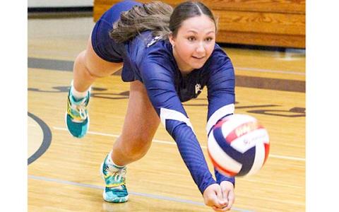 Jenna Pratt is one of the senior leaders for the Lady Warriors. (Photo/Staci Sulhoff)