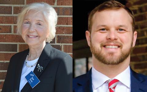 June Krise is challenging Incumbent Bo Hatchett.