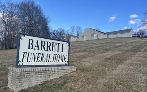 Scammers are calling families pretending to be from funeral homes, including Barrett Funeral Home. (Photo/Eric Tiongson)