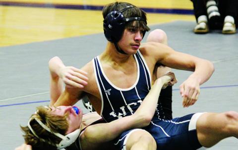 The Warriors, including Hunter Smith, will vie for the 6-AAA duals title today in Cleveland. (Photo/Mark Turner)