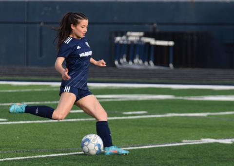 Lilly Gann, will be the a co-captain for the WCHS girl's squad this spring. (Photos/Mark Turner)